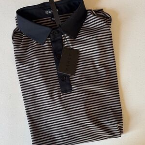 Asher Men's Striped Polo Shirt